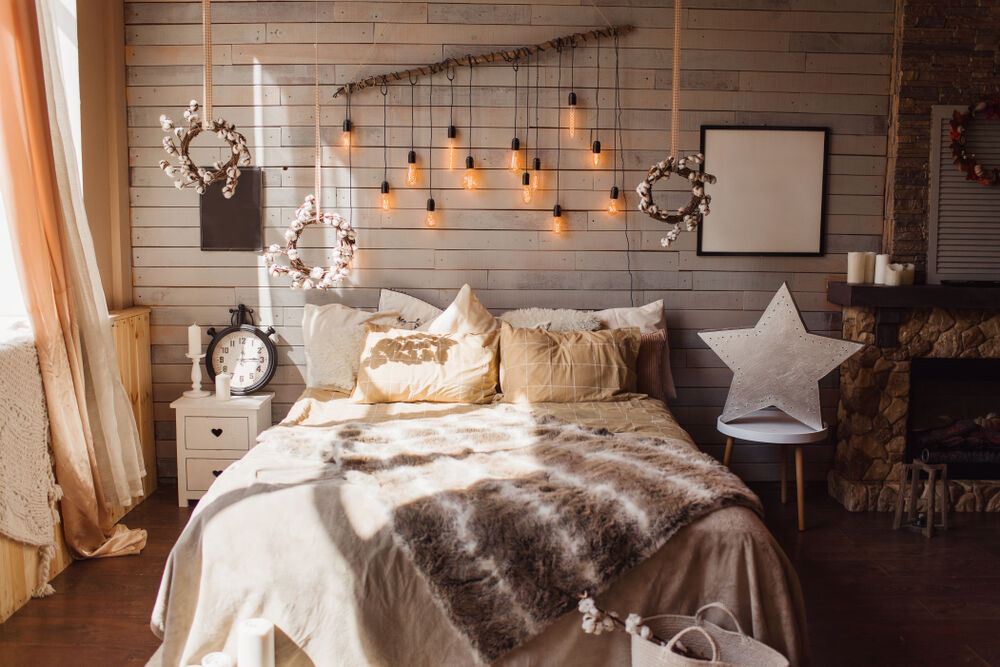 Cozy bedroom environment inviting deep rest